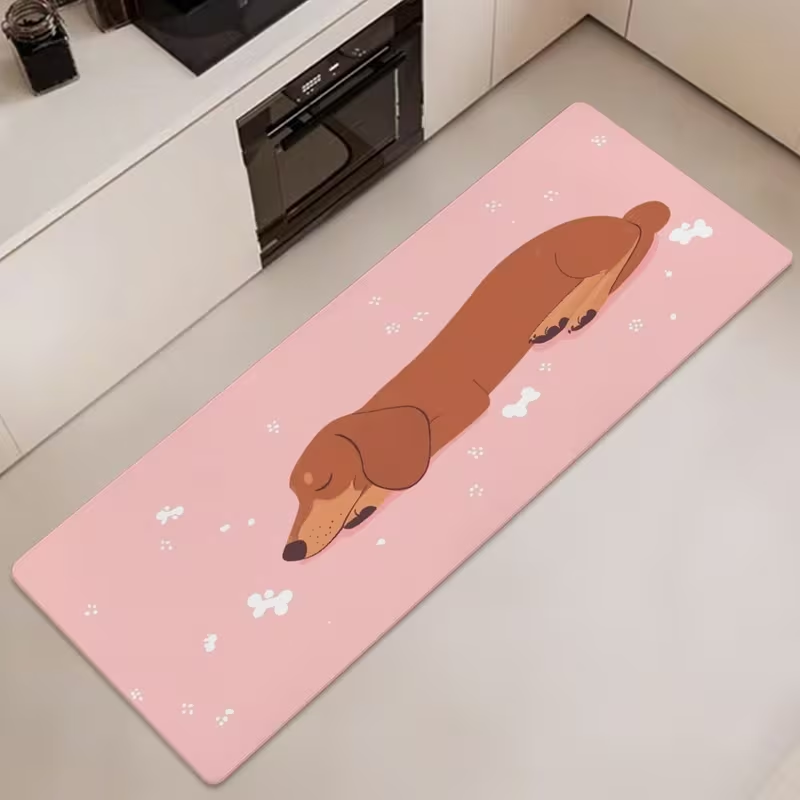 Commercial Printing Format - Alfombra de Cocina Larga con Diseño