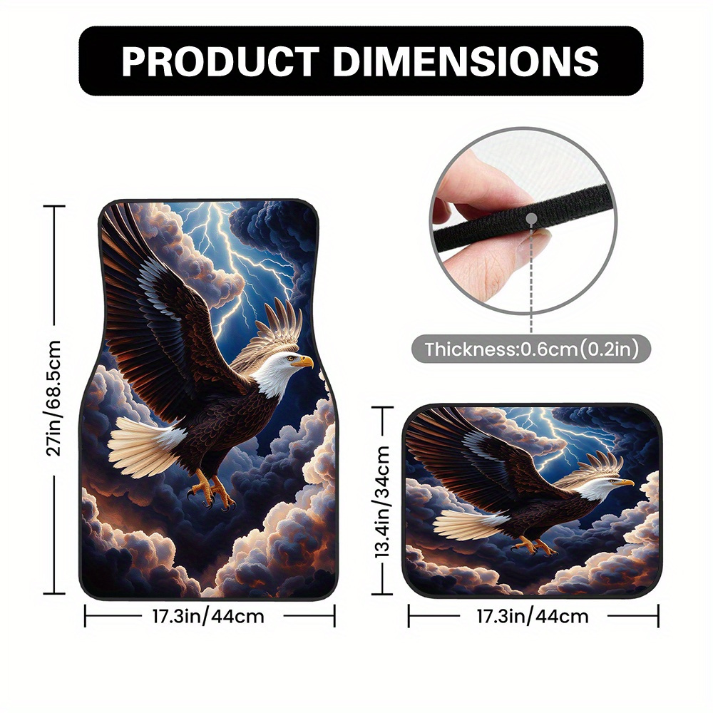 Alfombrillas con patrón Eagle  - Commercial Printing Format reseña y precio