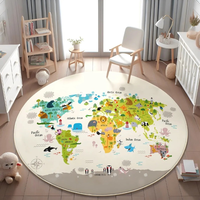   Alfombra redonda para el sue - Commercial Printing Format reseña y precio