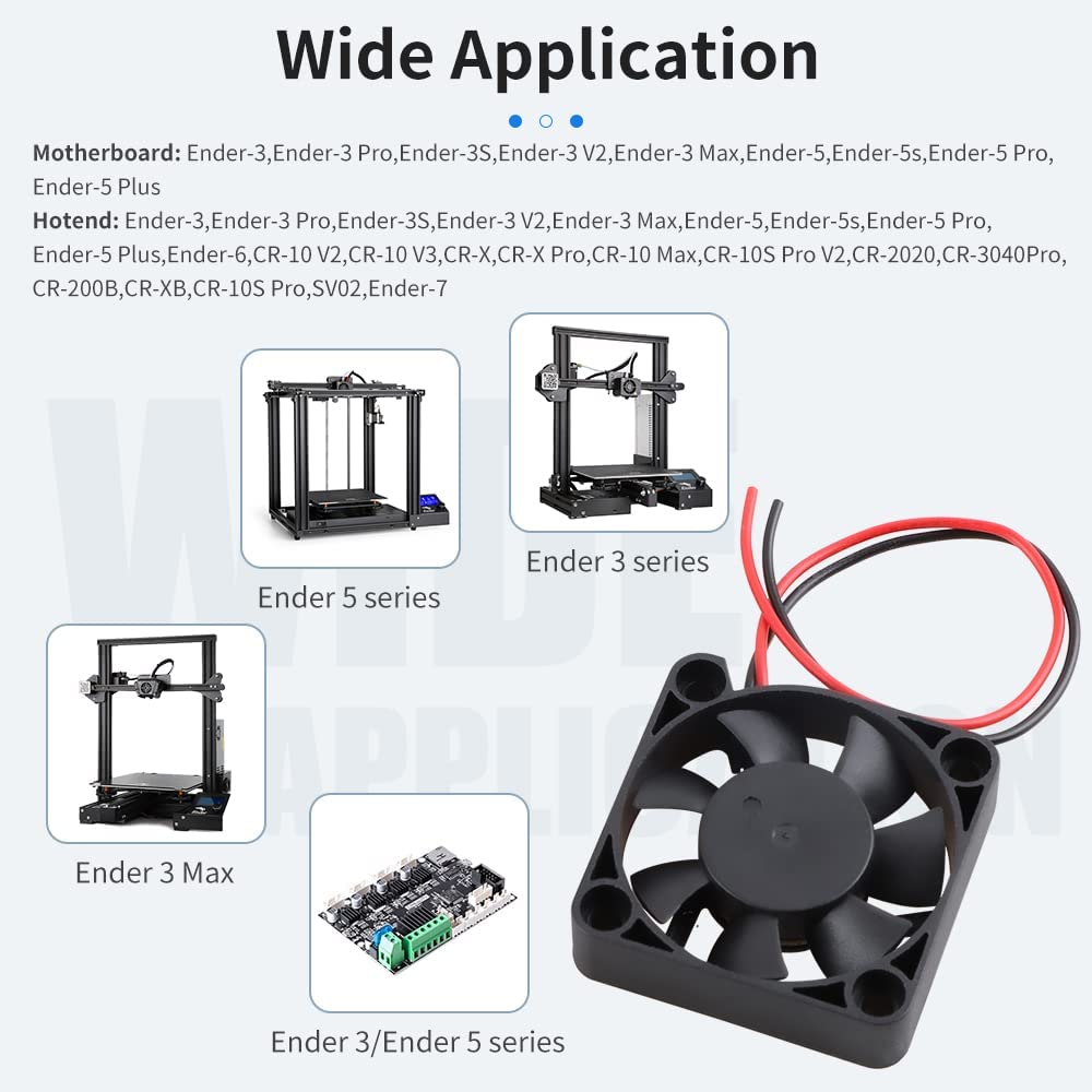 2 ventiladores Creality origin - Creality Printer Ender 3 reseña y precio