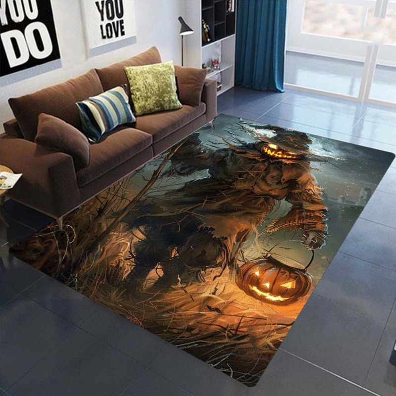 Alfombra de Halloween, alfombr - Commercial Printing Supplies Usa reseña y precio