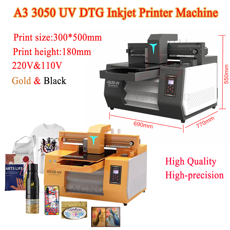 Impresora de Inyección de Tint - Uv Flatbed Printer reseña y precio